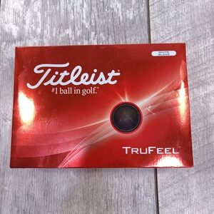 Titleist TruFeel Golf Balls Unisex One Size White 12 Pack New